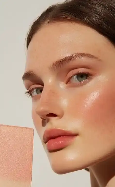 Pink beauty product